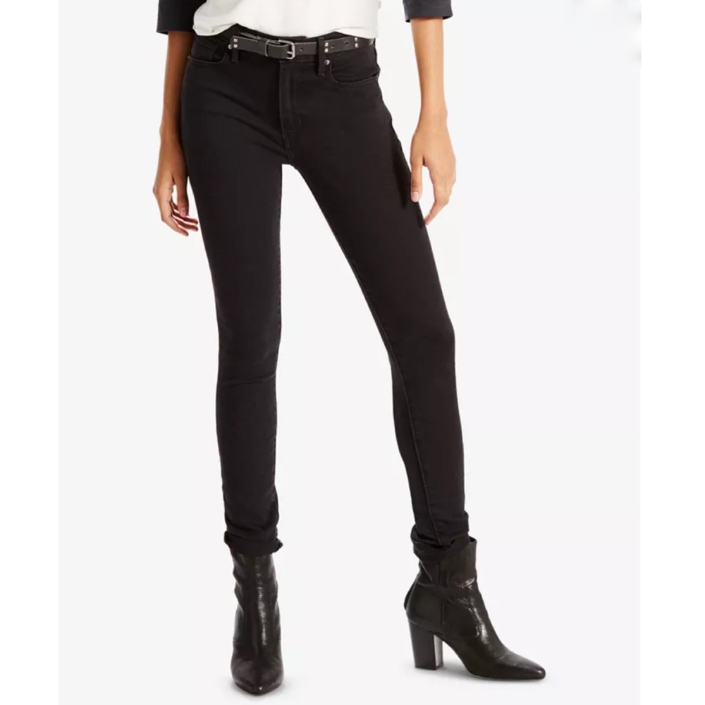 Levi's 721 Black High-Rise Skinny Jeans